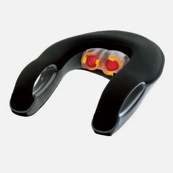 Homedics Black Shiatsu & Vibration Neck Massager - Picture 2 of 3